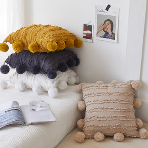 Marrakesh pompom Cushion Cover