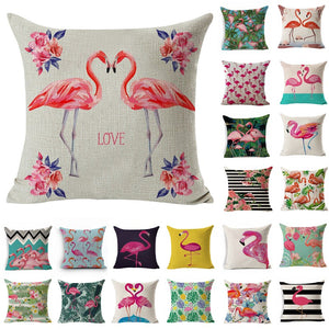 Summer Flamingo Pillow Case Collection