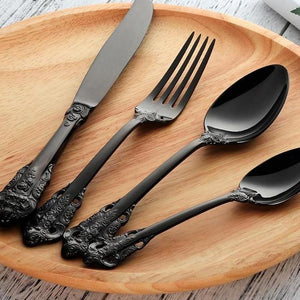 Baroque Chic Flatware 24 Pcs.