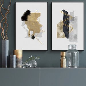 L'oro Abstract Painting
