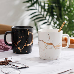 Electric Marble Mugs