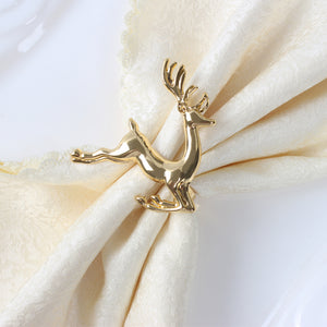 Christmas Deer Napkin Rings